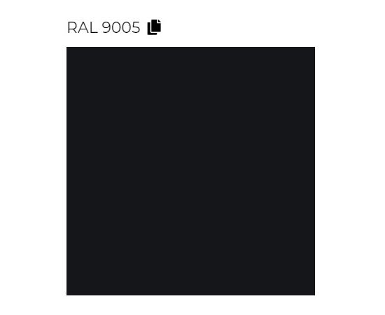 დეკორატიული რადიატორი Terma AERO H  შავი Ral 9005 Matt (YL) 325/1500