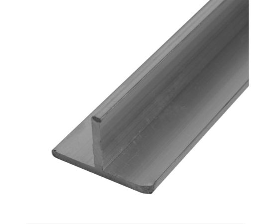 Profile aluminum for tiles T 20 mm/2.7 m dark grey