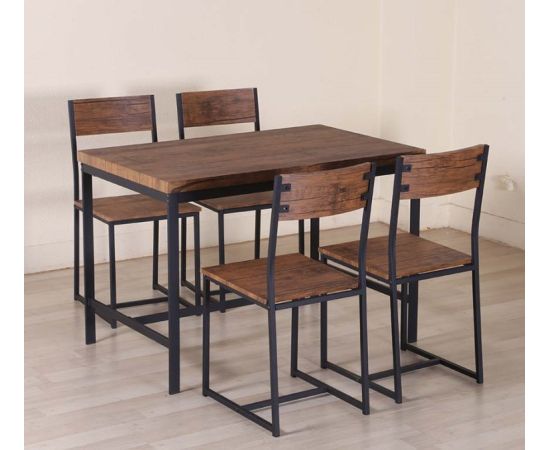Dining set New Light (1 table+4 chairs) D01179