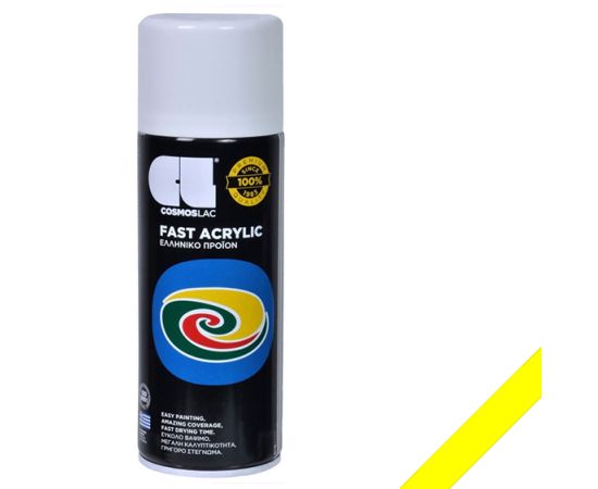 Paint-spray SPRAY FAST ACRYLIC YELLOW R1018 400ml 0141018