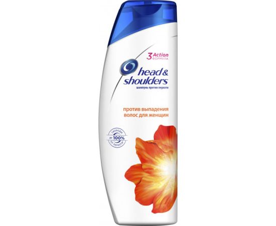 Anti-dandruff anti hair loss shampoo Head&Shoulders for women 400 ml