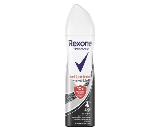 Deodorant Rexona 150 mL Antibacterial invisible