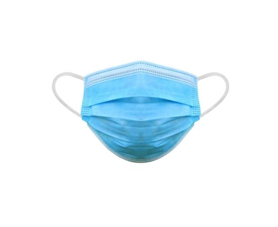 Disposable three-layer mask Safesept 1 pc