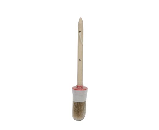 Round paint brush with a wooden handle KANA 83201010 No.10 40 mm