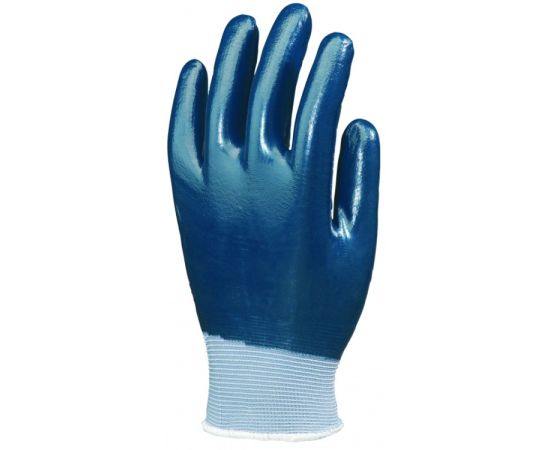 Nitrile coated nylon gloves Eurotechnique S10 6290 blue