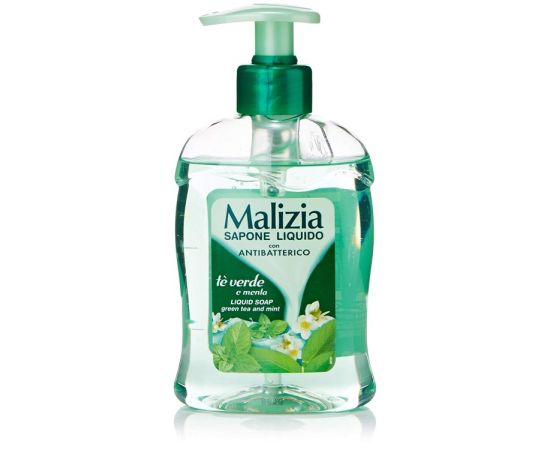Liquid soap Malizia green tea and mint 300 ml
