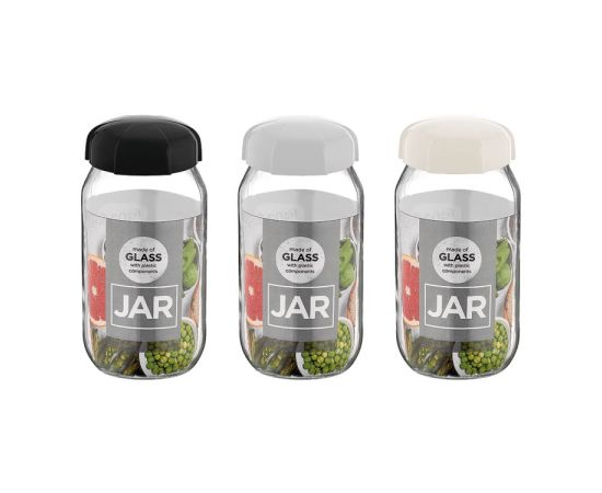 Jar with lid RENGA Rhea 131315 1000 ml