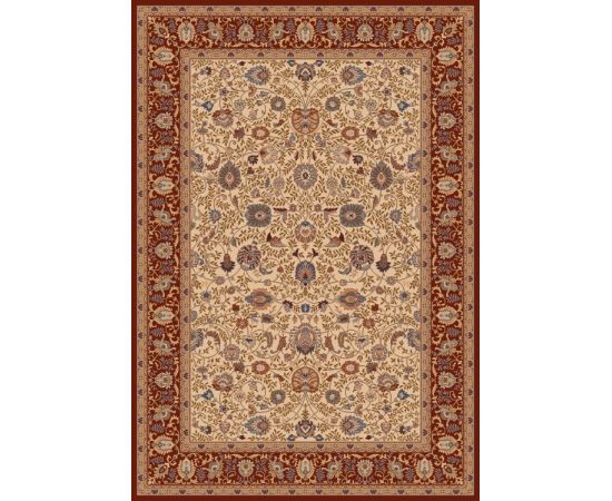 Carpet DCcarpets Marrakech 12859 Ivory/Red 160x230 cm.