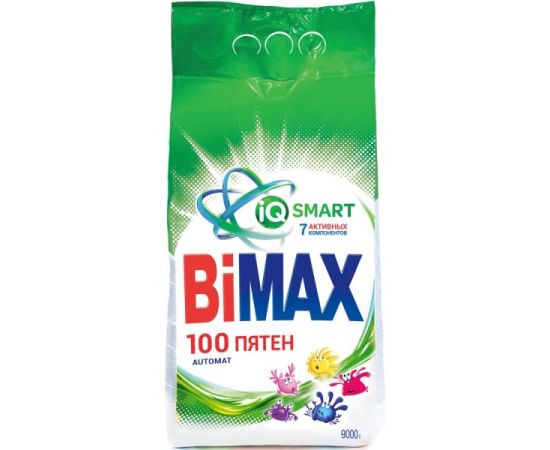 სარეცხი ფხვნილი Bimax "100 ლაქა" 9 კგ