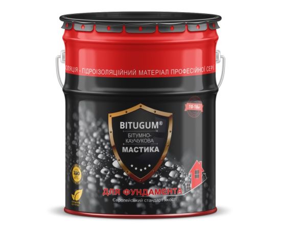 Bitumen-rubber mastic Izofast Bitugum 10 kg