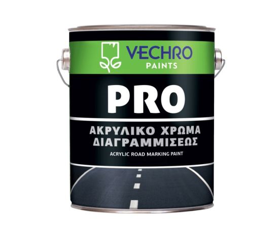 საღებავი გზის Vechro Pro acrylic road marking paint ყვითელი 5 კგ