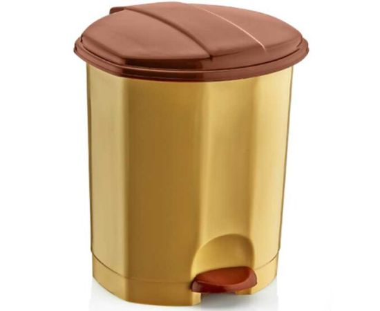 Plastic trash can with pedal DUNYA 7L 23,1x22,4x28,2cm 01011 16624