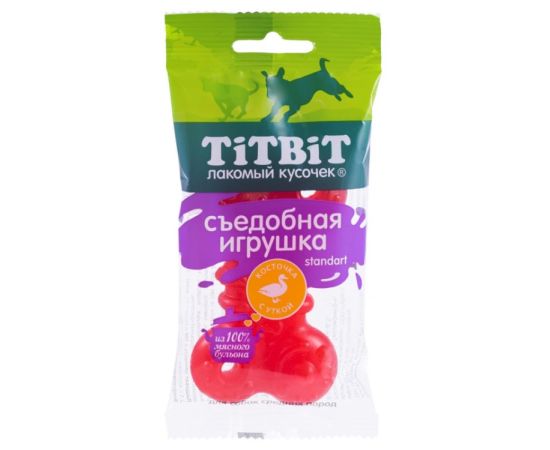 Лакомство кость для собак TitBit 50 г