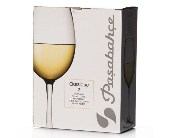 ბოკალების ნაკრები ღვინისთვის Pasabahce Classique 440151 360 მლ 2 ც