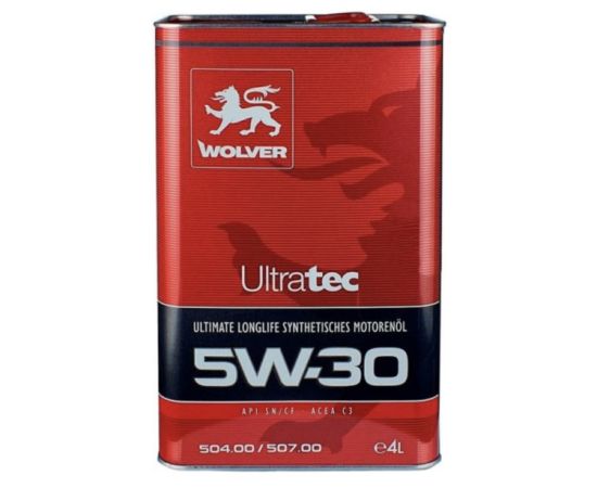 Масло моторное Wolver Ultratec C3 SAE 5W-30  4 л