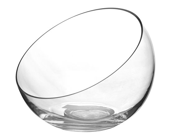 Glass vase 12126 14x17 cm