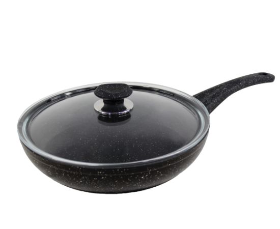 Pan with lid OMS GRANIT 25127 24x5.5 cm 1.9 l