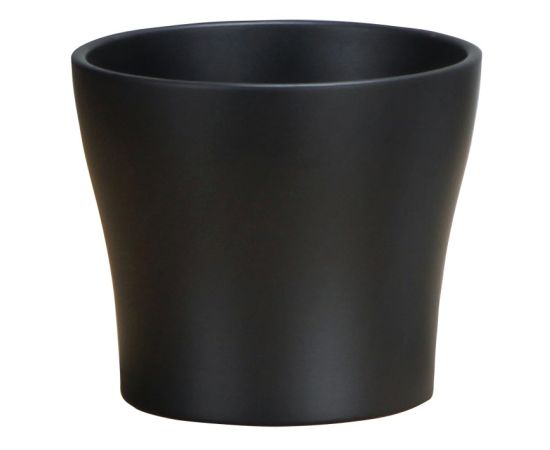 Ceramic pot for flowers Scheurich 808/19 anthracite