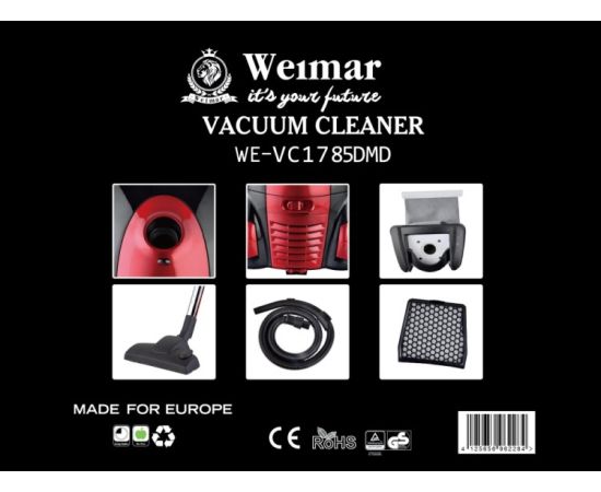 Vacuum cleaner Weimar WE-1785 2800 W