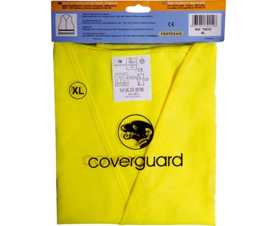 ჟილეტი შუქამრეკლით Coverguard 70242 XL ყვითელი