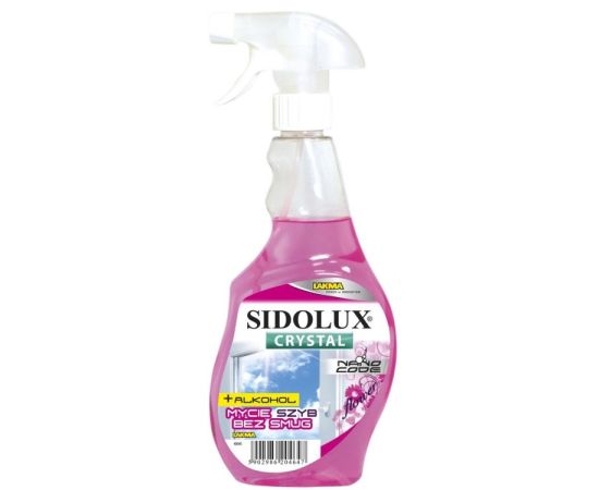 Glass cleaner Lakma SIDOLUX CRYSTAL 500 ml with the scent of flowers