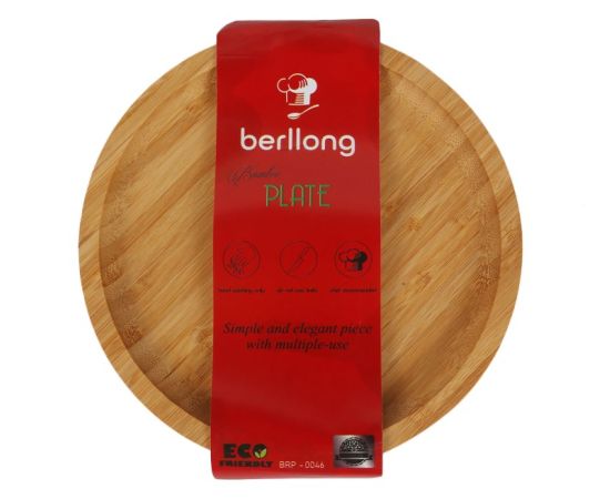 Деревянная тарелка Berllong BRP-0046 20x2 см
