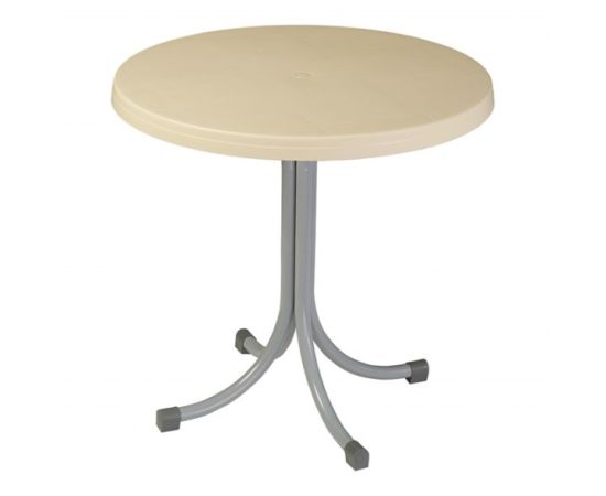 Table MANOLYA Beige 80 cm