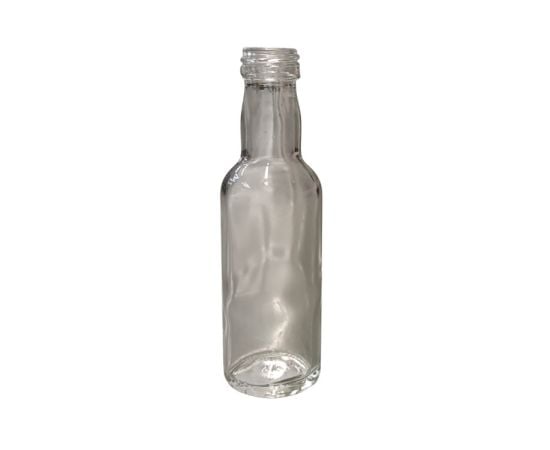 Бутылка для водки маленькая с резьбой 50 мл