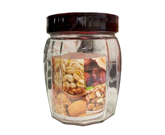 Jar made from Glass with a plastic lid pl 30-2 1900 მლ