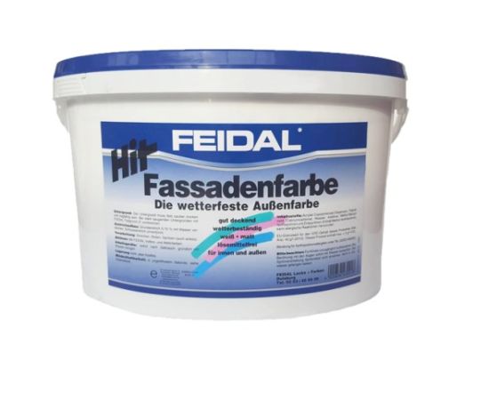 დისპერსიული საღებავი Feidal Hit-Fassadenfarbe 2.5 ლ