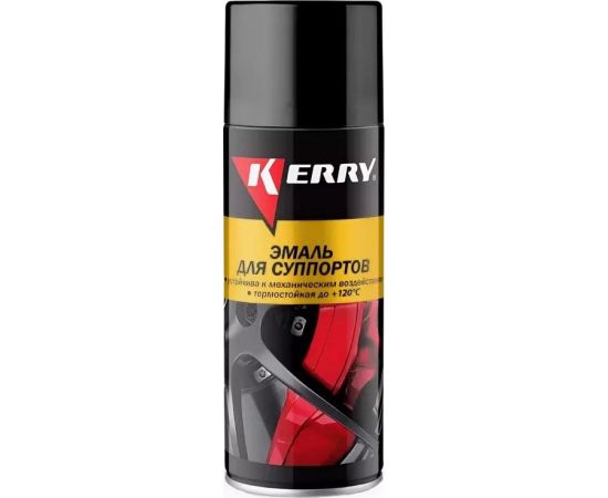 Спрей эмаль для автозапчастей Kerry KR-962.4 Чёрная 520 мл