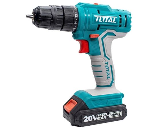 Cordless drill-screwdriver Total TDLI20011 20 V