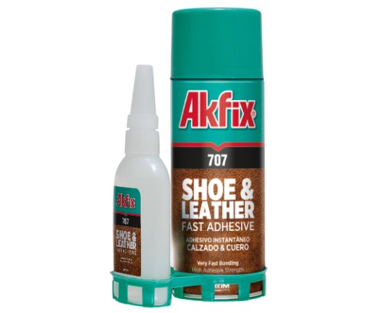 Клей для обуви с активатором Akfix 707 GA077 25 г + 100 мл