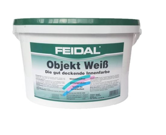 აკრილის ინტერიერის საღებავი Feidal Objekt Weiss 2.5 ლ