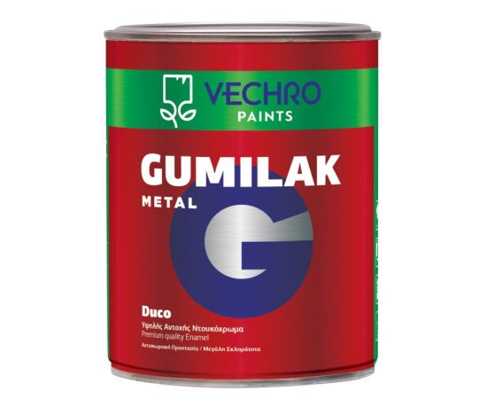 საღებავი ზეთოვანი Vechro Gumilak Metal Gloss 375 მლ შავი პრიალა