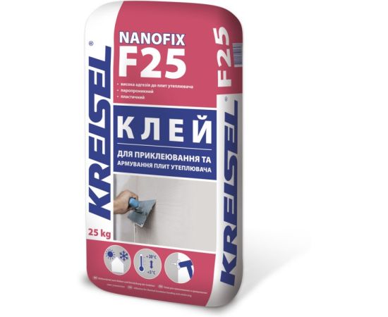 Adhesive for thermal insulation Kreisel Nanofix F25 25 kg