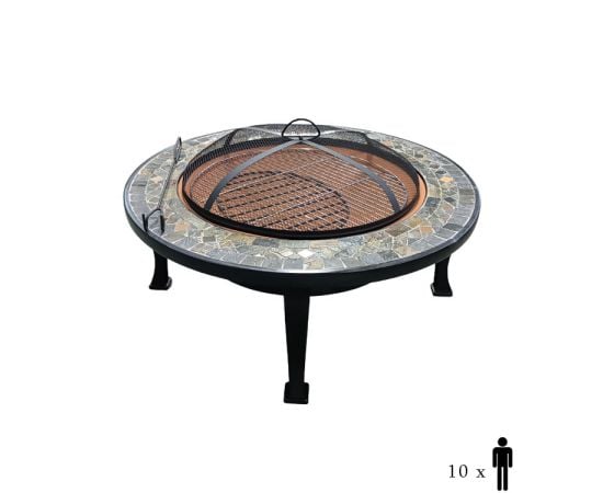 Grill barbecue MG-1597 34x86 cm