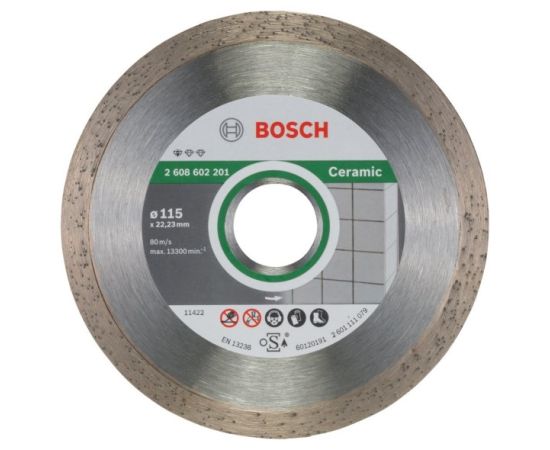 Алмазный диск по керамике Bosch Standard for Ceramic 115x22.23 мм