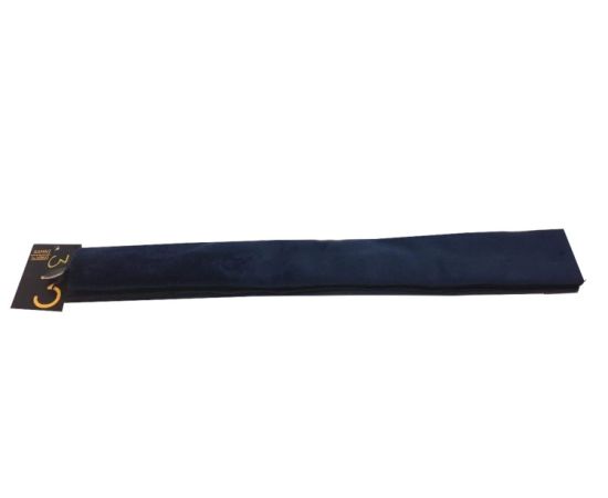 Velvet belt SAMNI blue