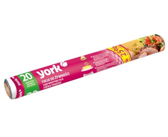 Пленка пищевая для хранения продуктов York 5690 20 м x 29 см