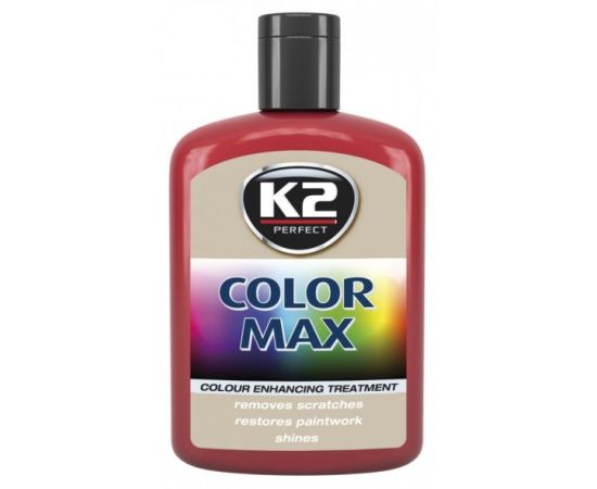 Car paint K2 Color Max 200 ml red (K020CE)