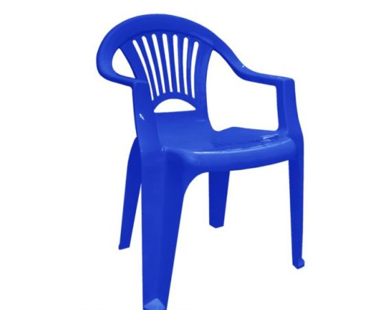 სკამი მუქი ლურჯი სხივი Aleana 77.5სმ