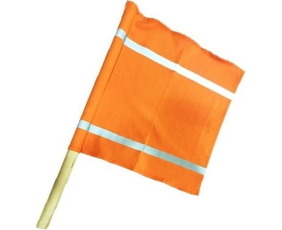 Road reflective flag Essafe 6042 38x38 cm orange