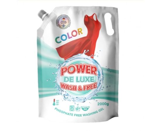 Liquid laundry detergent for colour fabrics Galax 2000 g