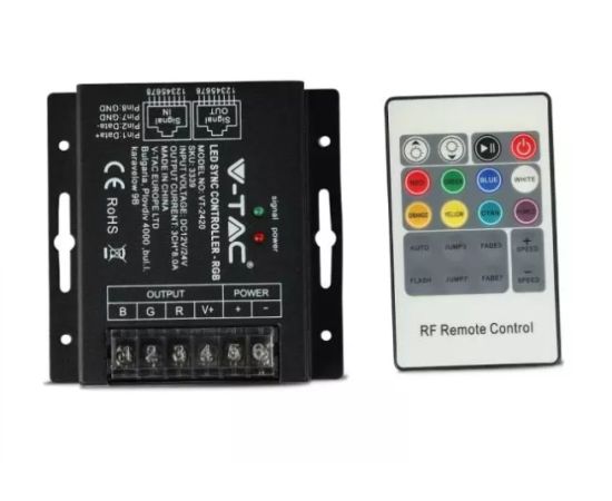 Remote controller for LED strip V-TAC 3339 RGB 12/24V MAX 567W