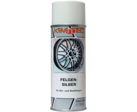Spray paint for rims KIM-TEC felgen silver 400 ml