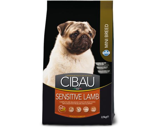 Корм для собак Farmina Cibau Sensitive Lamb Adult Mini 2.5 кг