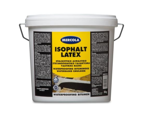 Insulating bitumen Evochem Isophalt Latex black 5 kg