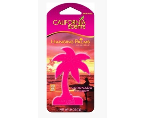 არომატიზატორი California Scents Hanging Palms HP-007 ალუბალი კორონადო