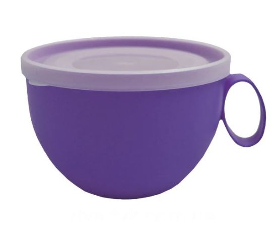 Пластиковая чашка с крышкой Aleana 168006 0.5 л